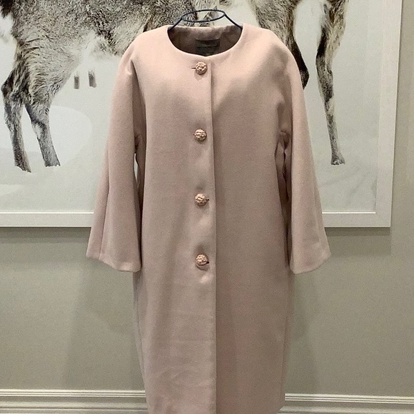Ballerina pink coat. Made in Italy - Picture 2 of 7